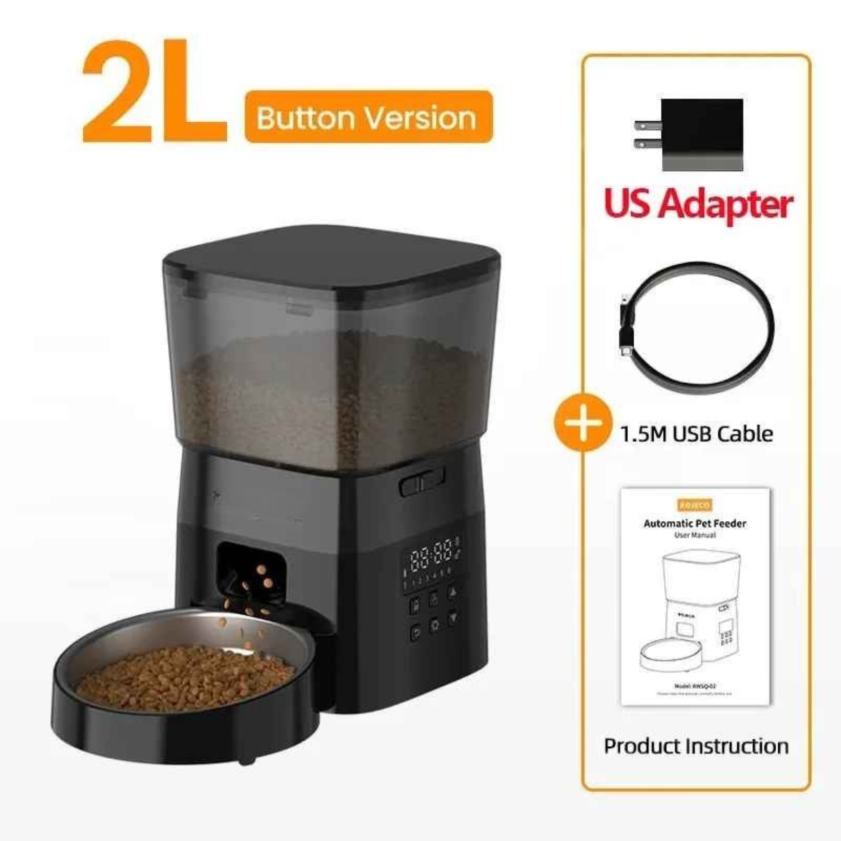 2L Smart Pet Feeder