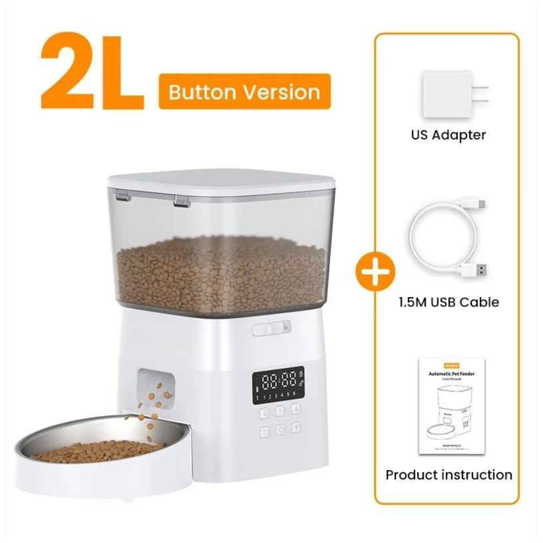2L Smart Pet Feeder