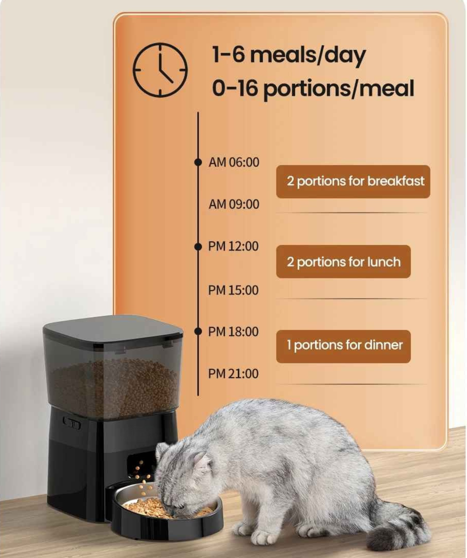 2L Smart Pet Feeder