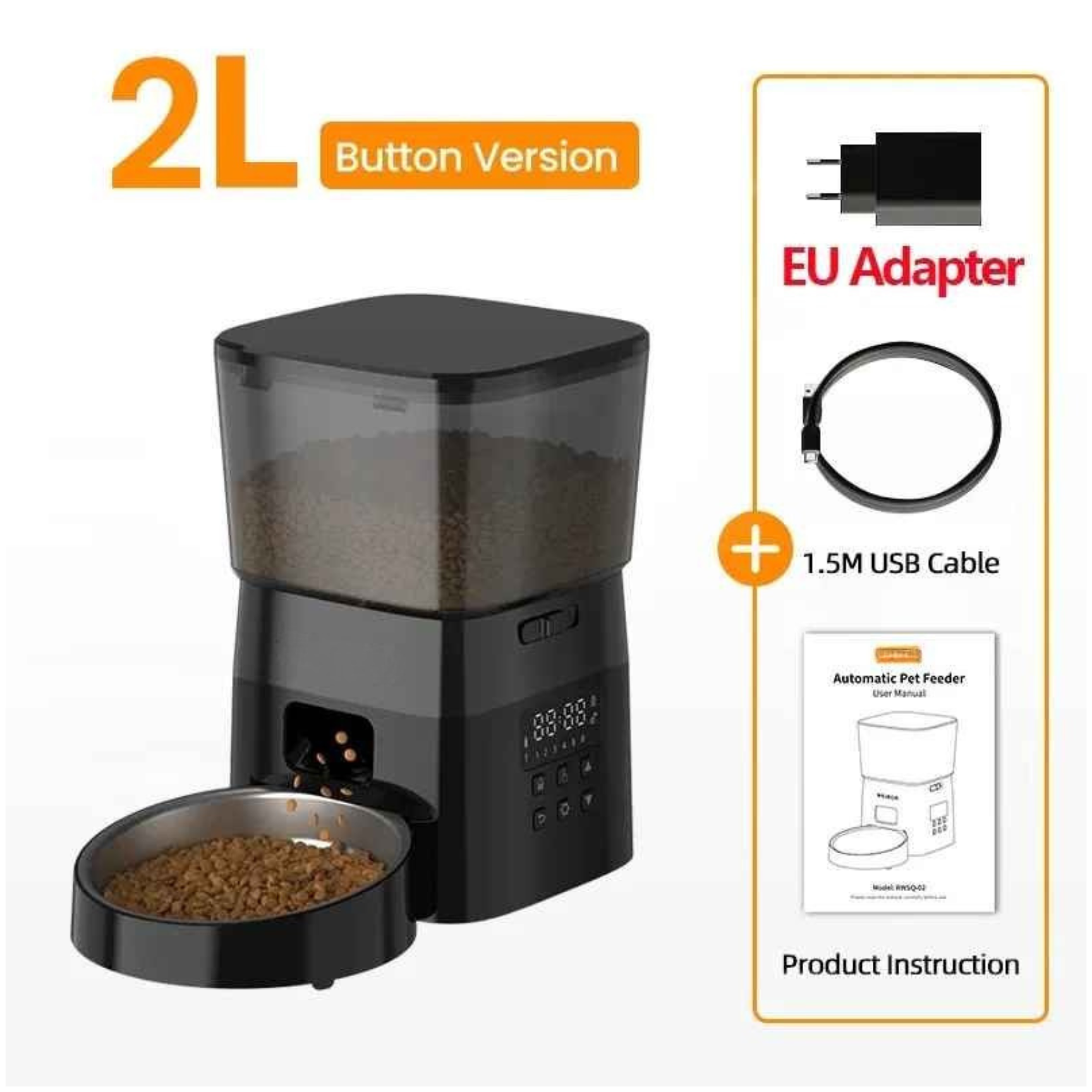 2L Smart Pet Feeder