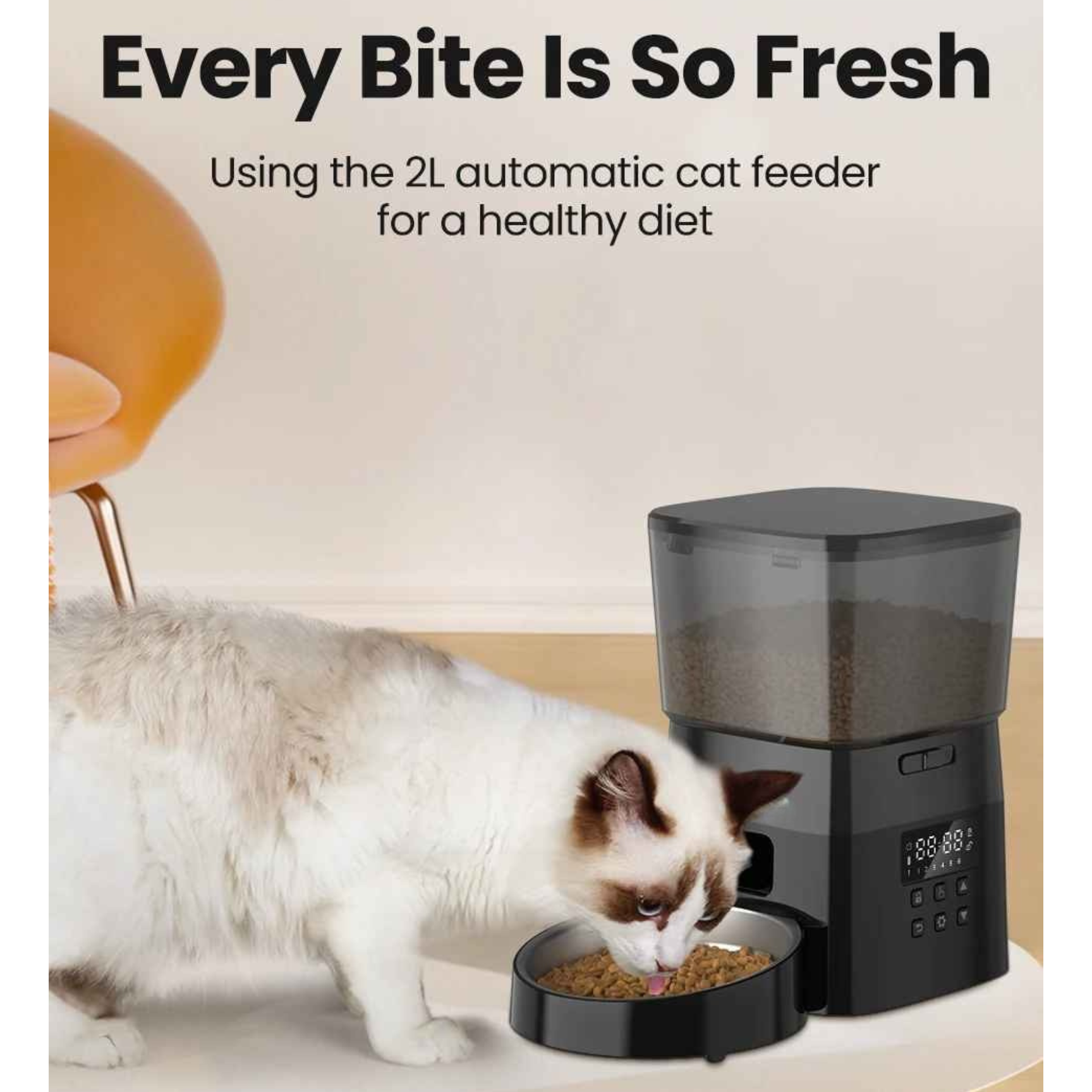 2L Smart Pet Feeder
